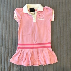 NFL Chicago Bears pink dress 24mo